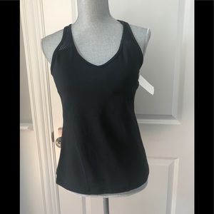 Zella tank with mesh upper back